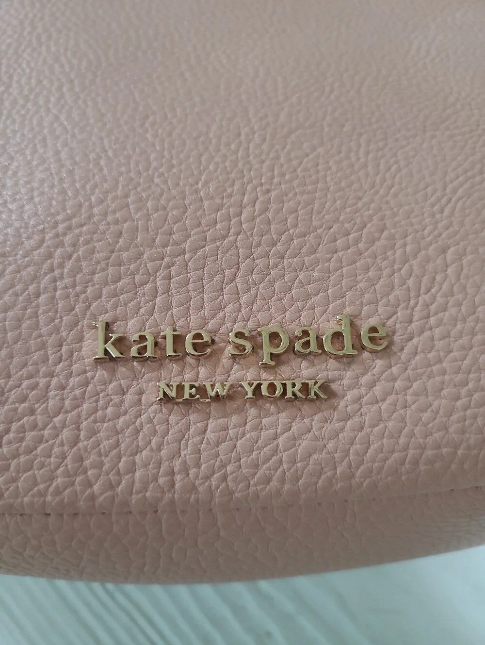 Kate Spade Small Blush Pink Hobo - EUC